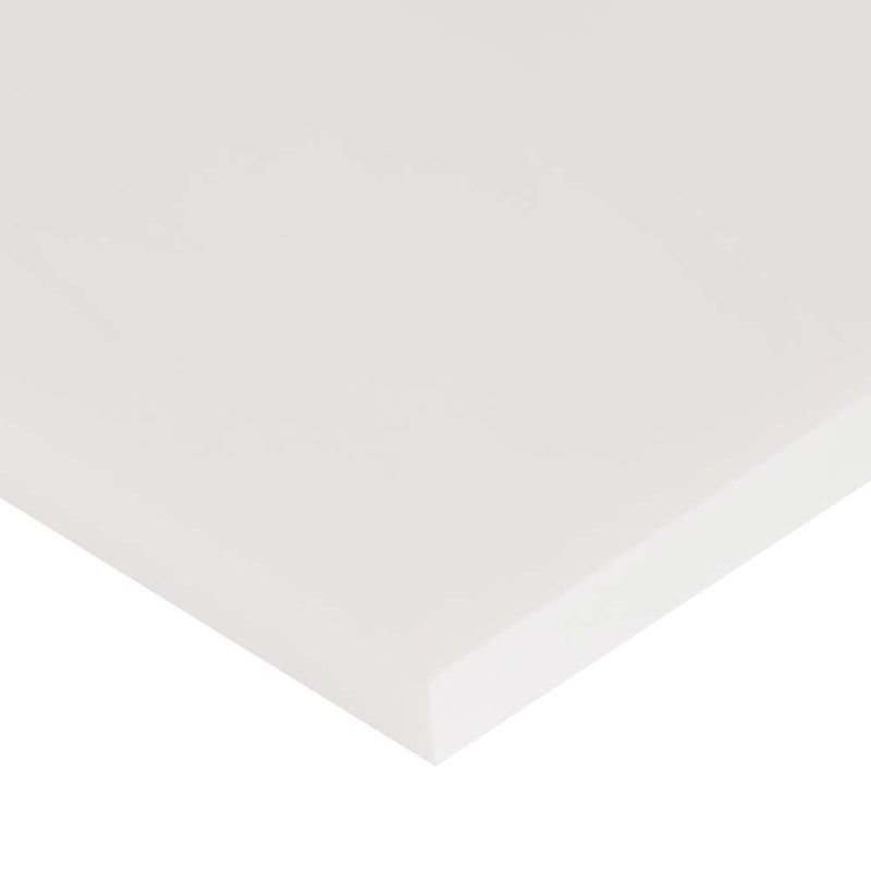 Bianco dolomite 12 in x 24 in polished floor and wall marble tile TBIANDOL1224P product shot tile profile view