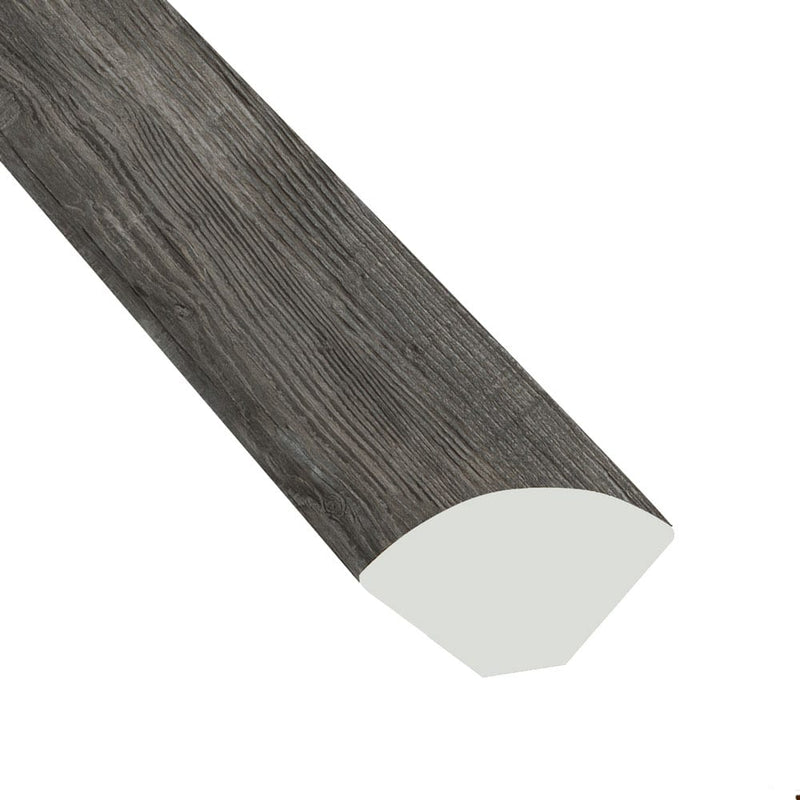 Boswell 0.75" thick x 0.625" wide x 94" length luxury vinyl quarter round molding VTTBOSWEL-QR product shot profile view