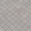 Brixstyle glacier 12X12 glazed porcelain mesh mounted mosaic tile NBRIGLA2X2 product shot multiple tiles angle view