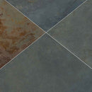 California gold 24 in x 24 in gauged slate floor and wall tile SCALGLD2424G product shot angle view
