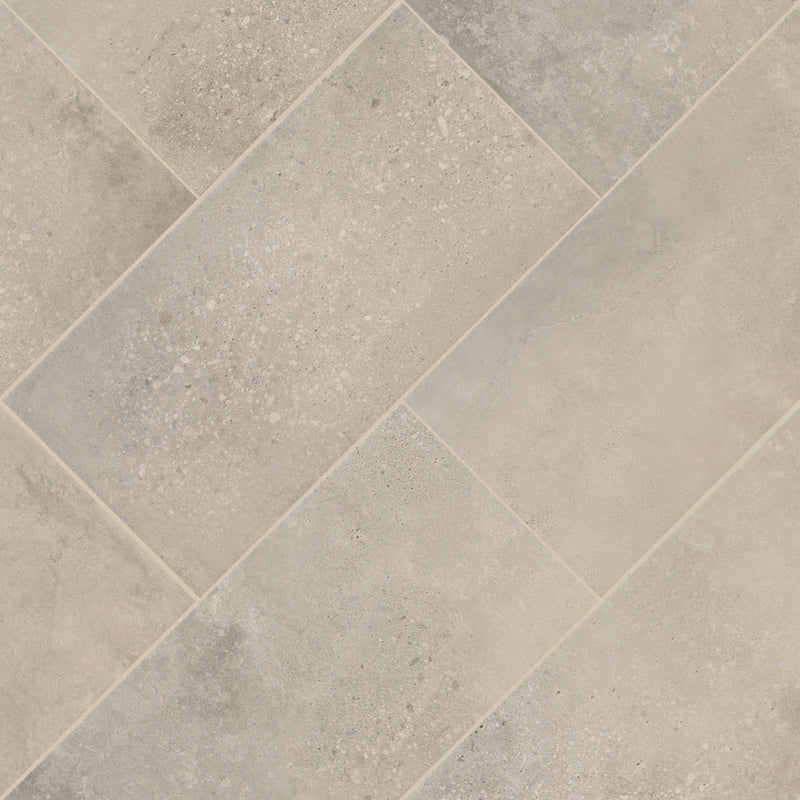 Calypso ash 24x48 matte  porcelain floor and wall tile  msi collection NCALASH2448 product shot angle view