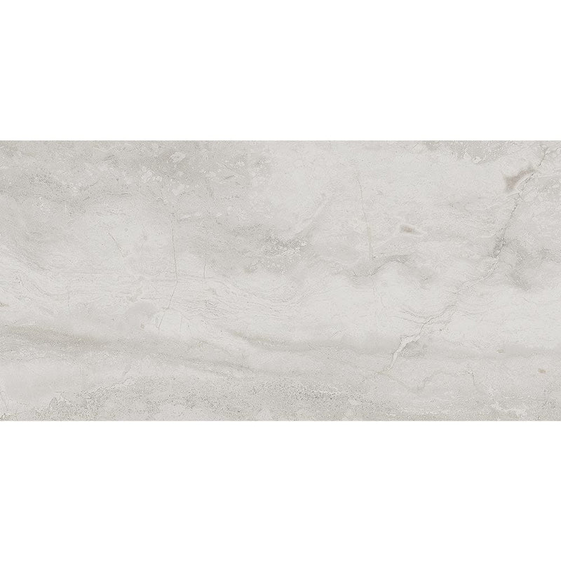 Cararra premium carrara romano white polished porcelain floor and wall tile liberty us collection LUSIRP1224174 product shot multiple tiles top view