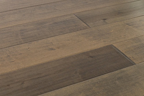 Engineered Hardwood Casa Borneo Maple 7.5" Wide, 75" RL, 1/2" Thick Distressed/Handscraped Old Batavia Floors - Mazzia Collection product shot tile view 2