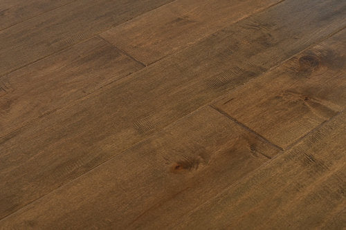 Engineered Hardwood Casa Century Maple 7.5" Wide, 75" RL, 1/2" Thick Distressed/Handscraped Old Batavia Floors - Mazzia Collection product shot tile view 3