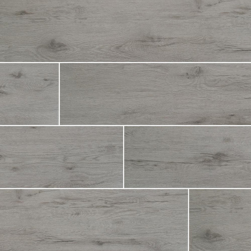 Celeste gray seas 8x40 glazed ceramic floor and wall tile msi collection NCELGRA8X40 product shot multiple tiles top view