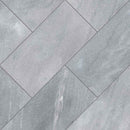 Cosmic black 12x24 sand blast marble eased edges coping LCOPMCOSBLK1224SB-EE product shot angle view