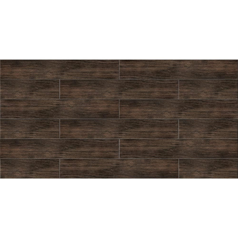 Ducruwood beech us matte porcelain floor and wall tile liberty us collection LUSIRG0624121 product shot multiple tiles top view