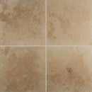 Durango cream 18 in x 18 in honed travertine floor and wall tile CDURANGO1818H product shot top view