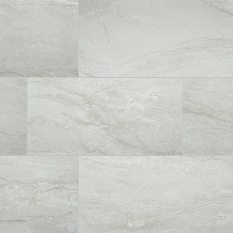 Durban grey 24x48 polished porcelain NDURGRE2448P floor and wall tile  msi collection product shot wall view 2