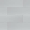 Dymo stripe white 12"x24" glossy ceramic wall tile NDYMSTRWHI1236-N product shot wall view 2