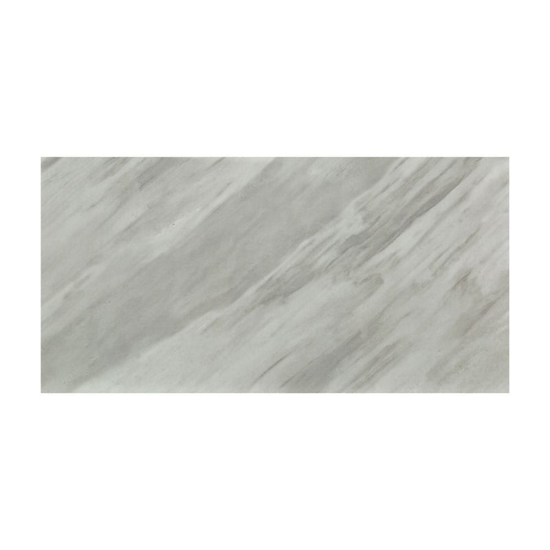 Eden bardiglio 12x24 matte porcelain floor and wall tile NEDEBAR1224 single tile top view pattern 4