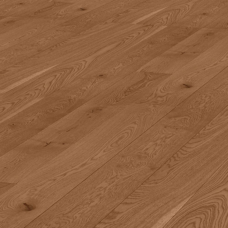 Engineered Hardwood floors strabo french white oak gitana prefinished wire brushed SHW12524WB 7.5in angle view
