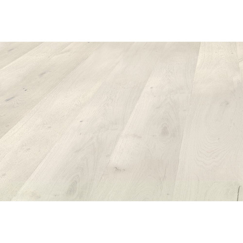 Engineered Hardwood floors strabo french white oak perla prefinished wire brushed SHW12520WB 7.5in wide angle view