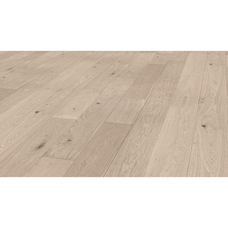 Engineered Hardwood floors strabo french white oak vichy prefinished wire brushed SHW12526WB-7.5in angle wide view