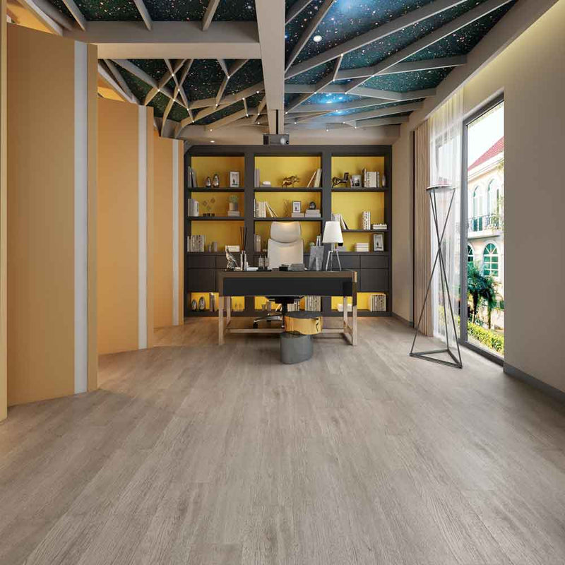Engineered hardwood floors french white oak breso width 9 SHW12540WB product shot room view 2