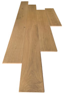 Engineered wood 7.5 wide 74.8 rl long uv lacquer and wirebrushed farms beige K-04_NS-01 intriga collection product shot angle view 2