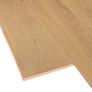 Engineered wood 7.5 wide 74.8 rl long uv lacquer and wirebrushed farms beige K-04_NS-01 intriga collection product shot profile view