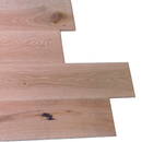 Engineered wood 7.5 wide 74.8 rl long uv lacquer and wirebrushed mongie W-13 intriga collection product shot profile view