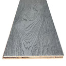 Engineered wood 7.5 wide 74.8 rl long uv lacquer and wirebrushed ocean shores G-05 intriga collection product shot edge view