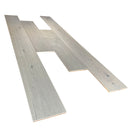 Engineered wood 7.5 wide 74.8 rl long uv lacquer and wirebrushed pebble beach K-06_NS-12 intriga collection product shot angle view