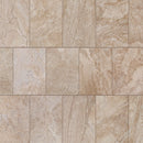 Ethos beige 18"x18" matte pressed - florim usa 1094703 product shot wall view