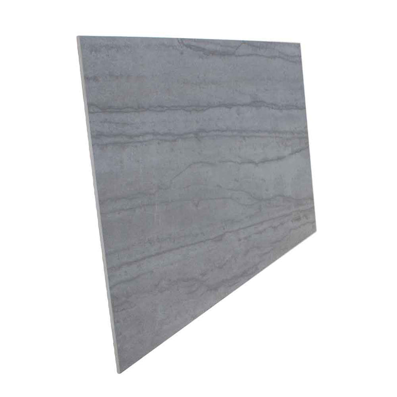 Evolution dark gray 18x36 matte rectified florim us collection 1100074 product shot angle view
