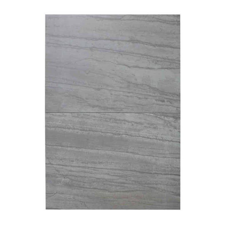 Evolution dark gray 18x36 semi polished rectified florim us collection 1100089 product shot angle view