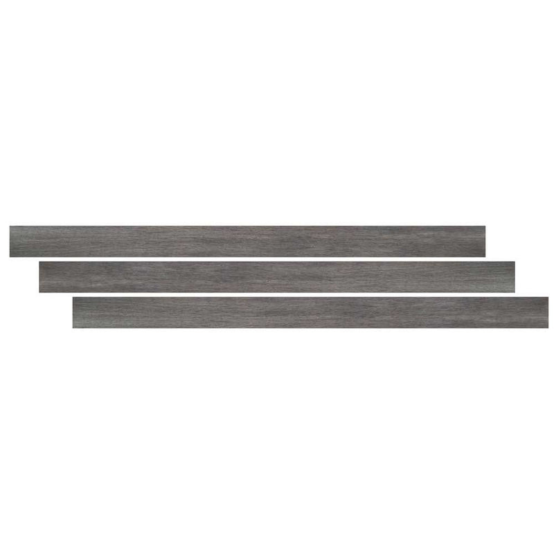 Finely 13 thick x 1 34 wide x 94 length luxury vinyl reducer molding VTTFINELY-SR product shot multiple tiles top view