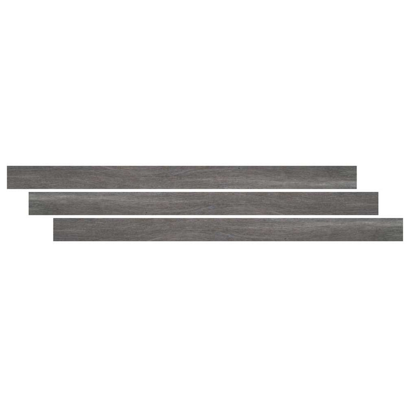 Finely 34 thick x 2 34 wide x94 length luxury vinyl stair nose molding VTTFINELY-OSN product shot multiple tiles top view