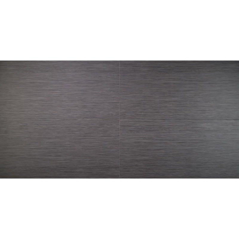 Focus graphite 12x24 glazed porcelain floor and wall tile msi collection NFOCGRA1224 product shot multiple tiles top view