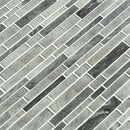 Fountain Hills Interlocking Mesh-Mounted Mosaic Tile 11.61"x11.73" Multi Finish-MSI Collection