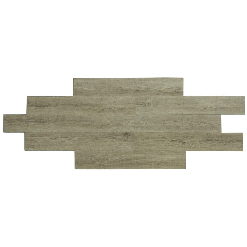 Green Touch Flooring rigid vinyl flooring LVT 48x7 Buona Vista SF507 product shot multiple planks top