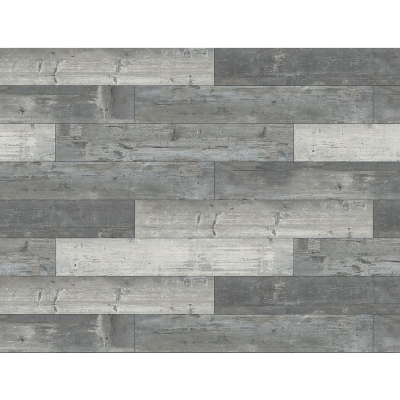 Green Touch Flooring rigid vinyl flooring LVT 48x7 Stone-mountain product shot topview
