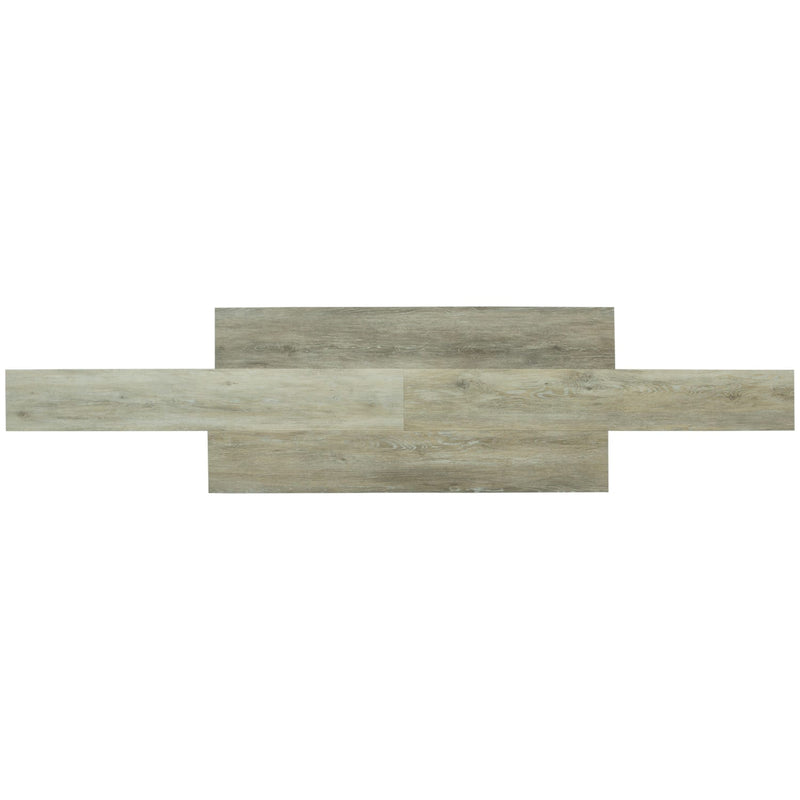 Green Touch Flooring rigid vinyl flooring LVT 48x7 Hudson SF501 4 planks top