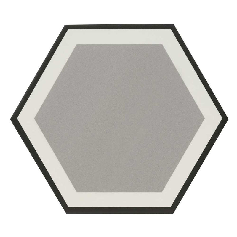 Hexley hive 9x10.5 hexagon matte porcelain field tile  msi collection NHEXHIV9X10.5HEX product shot tile view