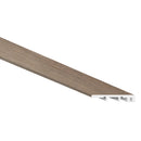 Highcliff greige 0.39 thick X 1.38 wide X 94.5 length luxury vinyl end cap molding VTTHIGGRE-EC product shot profile view