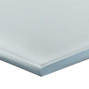 Ice hexagon 10.51 x 12.13 beveled glass meshmounted mosaic tile SMOT-GLS-ICEBEHEX8MM product shot profile view