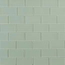 Ice mist crystal glass 3"x6" glossy TGL00254 product shot profile view