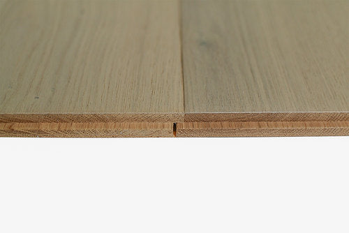 Solid Hardwood 5" Wide, 48" RL, 3/4" Thick Wirebrushed Oak Jubilee Mocha Floors - Mazzia Collection product shot tile view 5