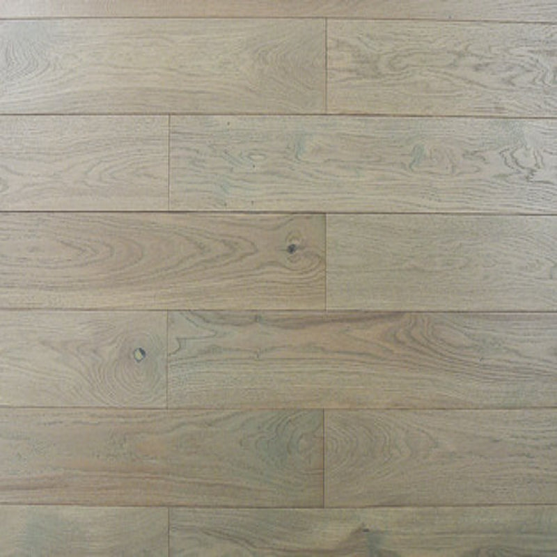 Solid Hardwood 5" Wide, 48" RL, 3/4" Thick Wirebrushed Oak Jubilee Taupe Floors - Mazzia Collection product shot tile view