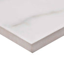 Kaya calacatta lucca 24x24 matte porcelain floor and wall tile NKAYCALLUC2424 product shot profile view