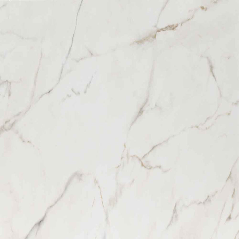 Kaya calacatta lucca 24x48 polished porcelain floor and wall tile NKAYCALLUC2448P product shot wall view