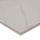 Kaya calacatta veneto 24x24 matte porcelain floor and wall tile NKAYCALVEN2424 product shot profile view