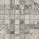 Kaya onda gray 3x3 matte porcelain NKAYONDGRA3X3 mosaic tile  msi collection product shot wall view 2