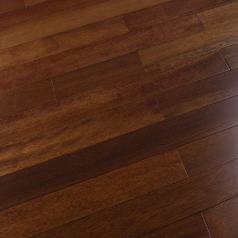 Solid Hardwood 3.25" Wide, 36" RL, 3/4" Thick Smooth Kempas Cokelat Floors - Mazzia Collection product shot tile view 3