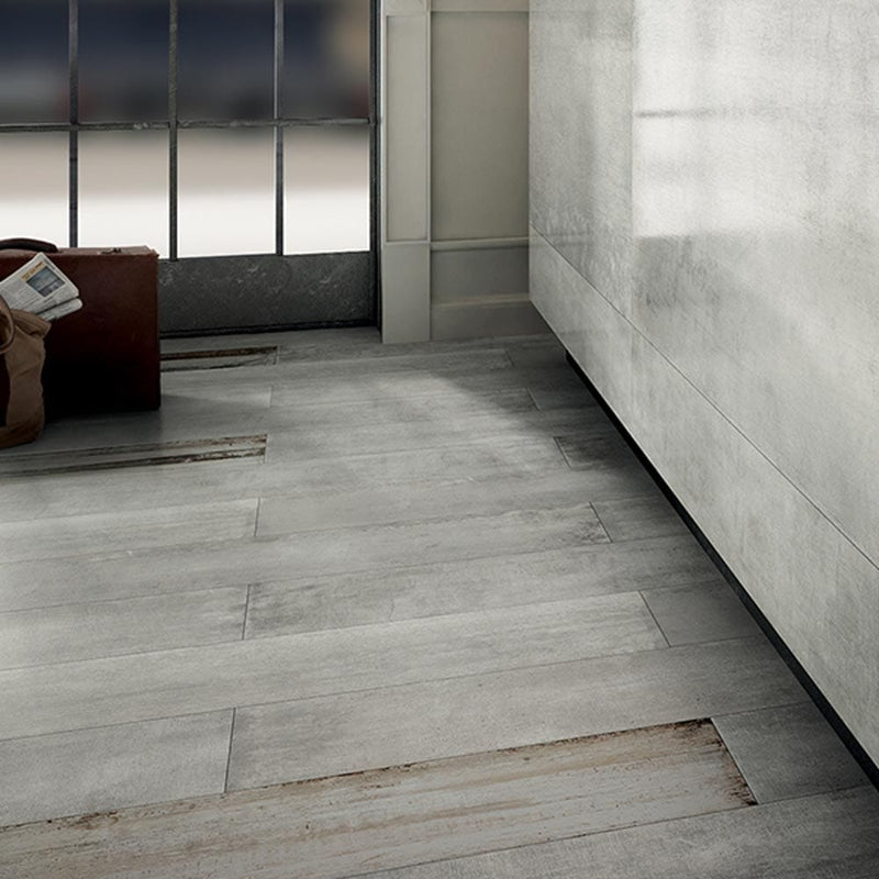 Ketal grey lappato porcelain floor and wall tile liberty us collection 12x24 liberty us collection LUSIRSP1224151 product shot multiple tiles angle view