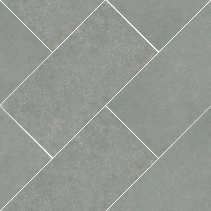 Caribbean Blue 12 in. x 24 in. Limestone Eased Edges Coping - MSI Collection product shot angle view
