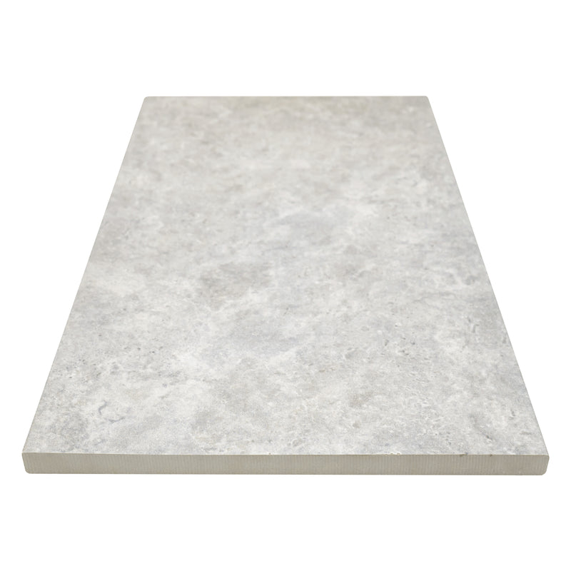 Lunar Silver 13"x24" Glazed Porcelain Pool Coping - MSI Collection product shot tile view 4