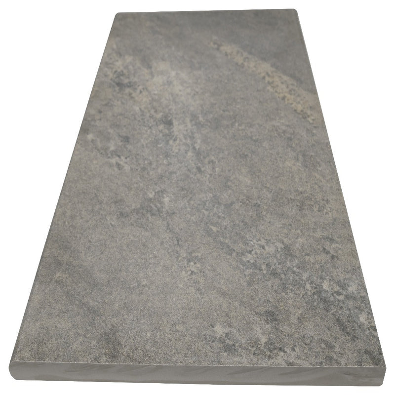 Arterra Quarzo Gray 13"x24" Porcelain Pool Coping - MSI Collection product shot tile view 5