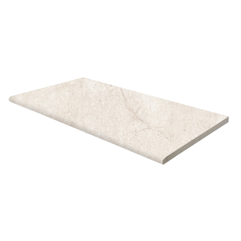 Soreno Ivory 13"x24" Matte Porcelain Eased Edged Pool Coping - MSI Collection product shot tile view